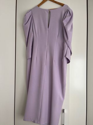 Vestido midi Betzzia morado talla 50