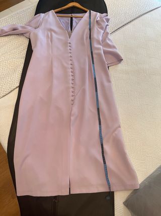 Vestido midi Betzzia morado talla 50