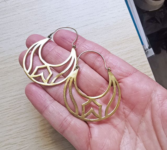 Pendientes Boho Dorados