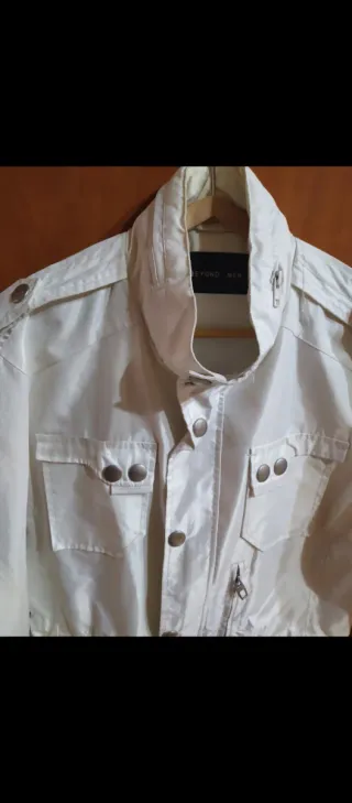 Parka impermeable mujer multibolsillos