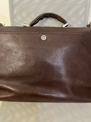 Cartella AG Spalding & Bros Pelle Marrone