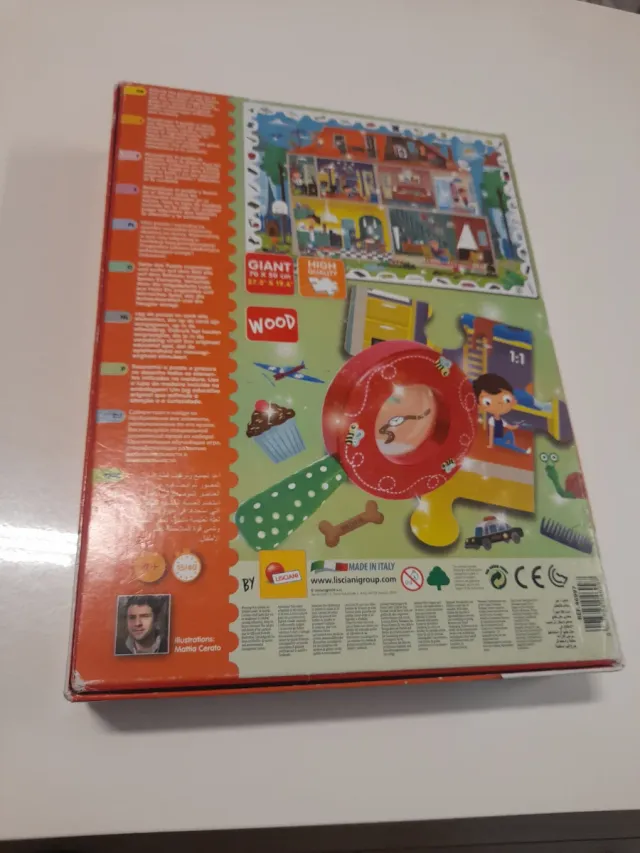 Puzzle Ludattica Baby Detective Mi Casa 4+