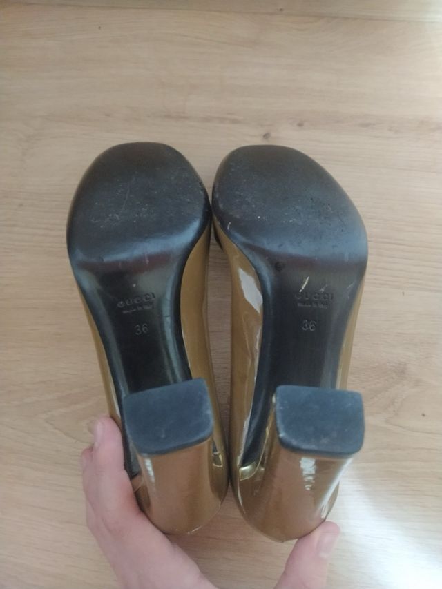 Tacchi Gucci Marroni Donna