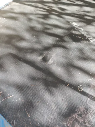 Cama elástica 2.40m con red de seguridad