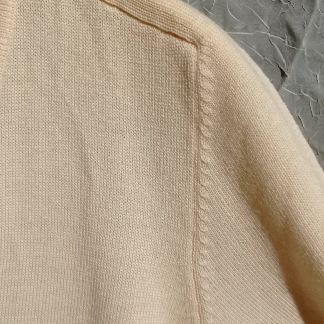 Abito Luisa Spagnoli lana maglia beige