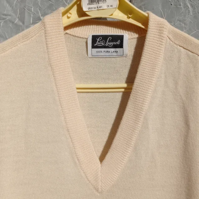 Abito Luisa Spagnoli lana maglia beige