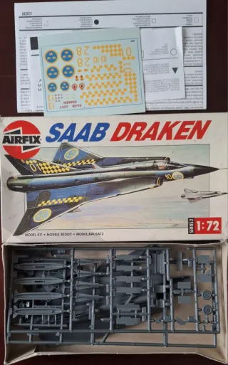 Maqueta Airfix Saab Draken 1:72