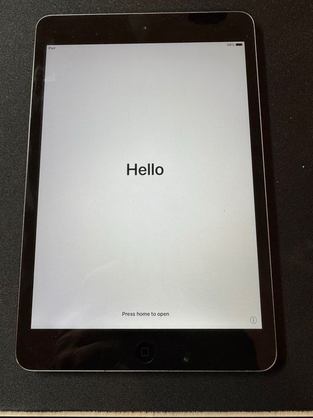 iPad mini 2 cinza