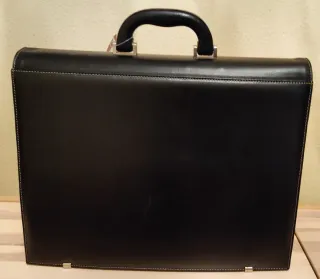 Maletín Pierre Cardin Piel Negro