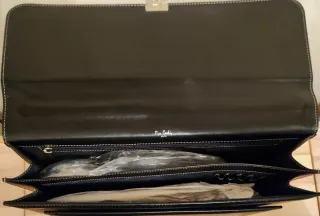 Maletín Pierre Cardin Piel Negro