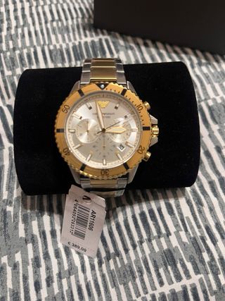 Reloj Emporio Armani Dorado y Plateado