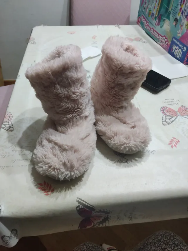 Zapatillas de estar por casa peludas