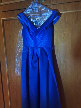 Vestido de fiesta azul