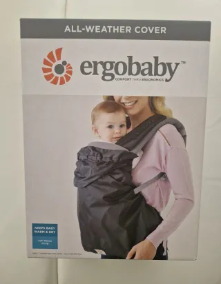 Mochila Portabebés Ergobaby  + funda impermeable