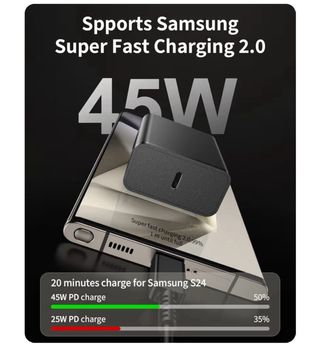 Caricabatterie Samsung con ricarica rapida USB-C