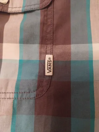 Camisa cuadros Vans XL