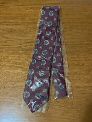 Cravatta Silbon Bordeaux in Seta