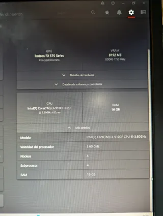 PC Gaming Completo con Monitor y Periféricos