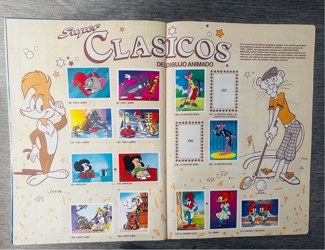 Álbum Super Festival Dibujo Animado Cromos