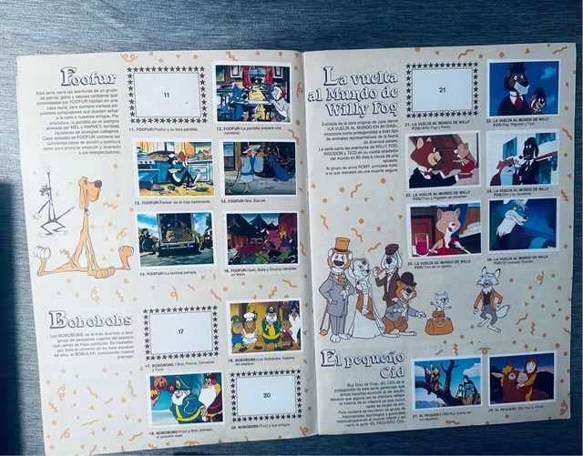 Álbum Super Festival Dibujo Animado Cromos