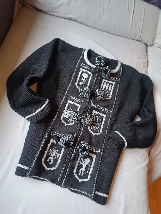 Chaqueta vasca kaiku casero Olentzero
