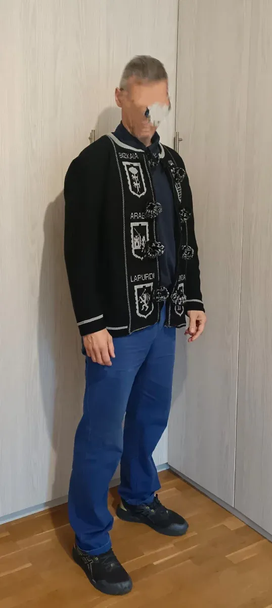 Chaqueta vasca kaiku casero Olentzero