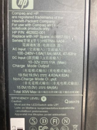 C52 Cargador Portátil HP Coche/Camión