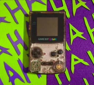 GAME BOY COLOR TRANSPARENTE [NINTENDO]