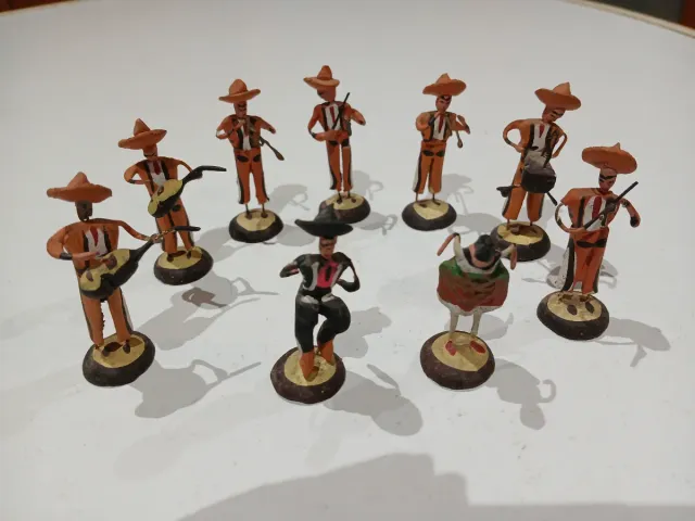 Antigua banda mariachis figuras