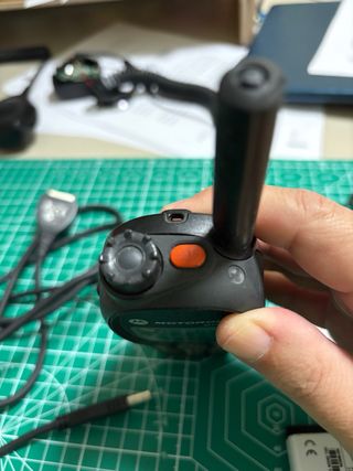 Radio portatile Motorola MTH800 nera