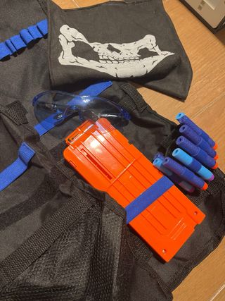 Chaleco Táctico Nerf con Accesorios