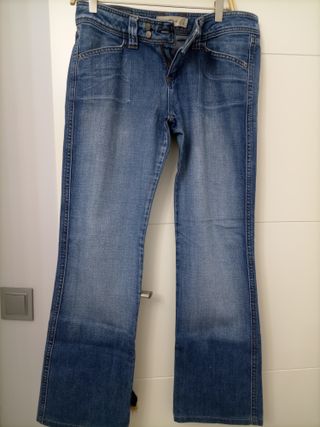 Pantalón vaquero mujer flare