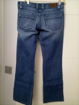 Pantalón vaquero mujer flare