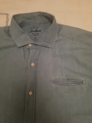 Camisa Scalpers Vaquera Talla 44