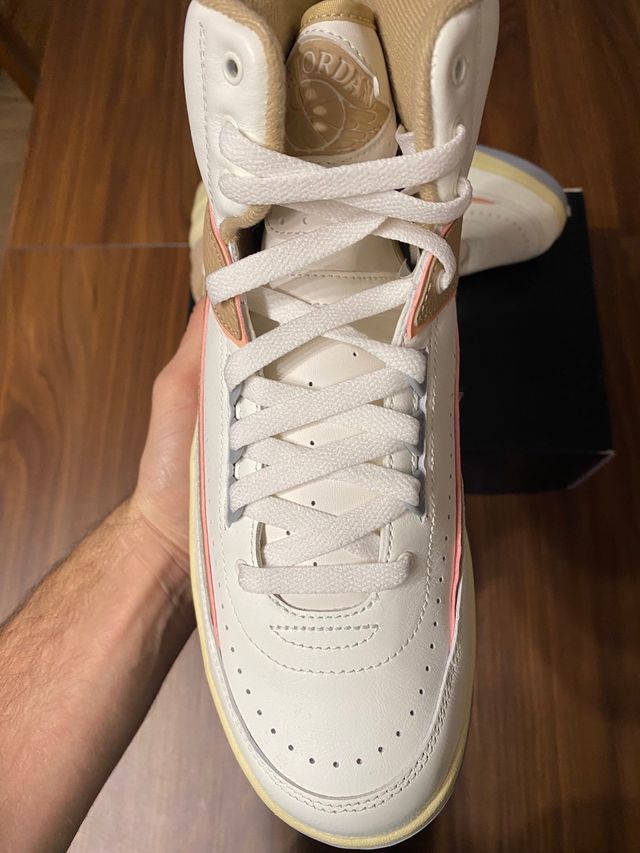 Jordan 2 Retro Beige/Blanco