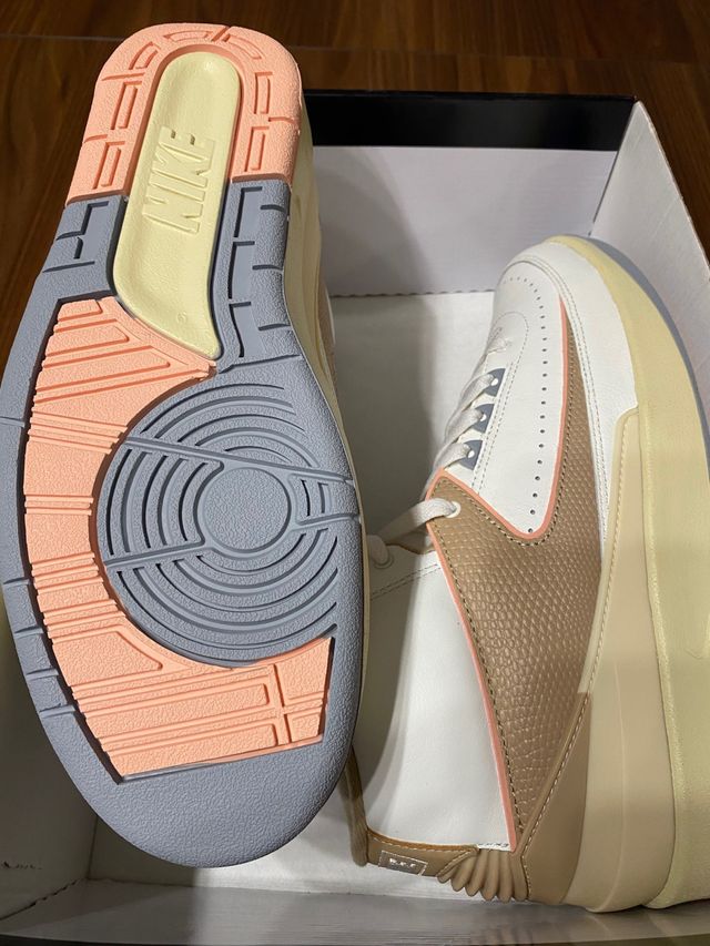 Jordan 2 Retro Beige/Blanco