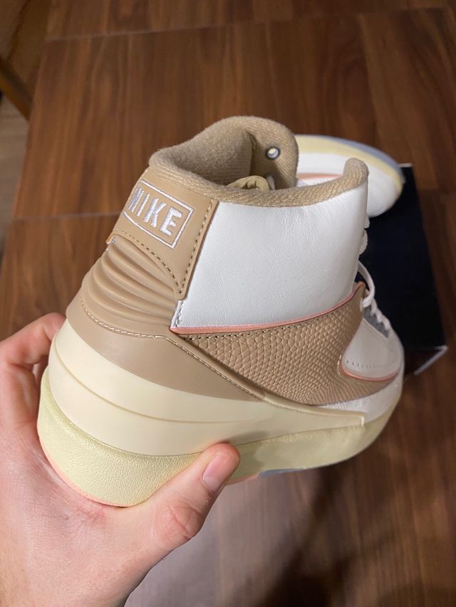 Jordan 2 Retro Beige/Blanco