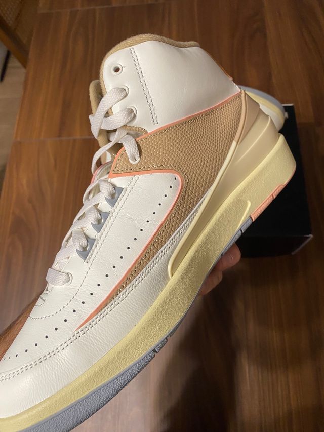 Jordan 2 Retro Beige/Blanco