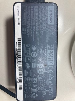 C53 - CARGADOR PORTATIL LENOVO 45 W