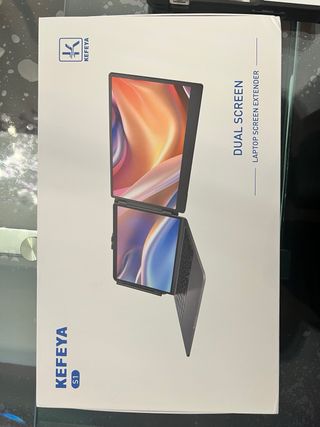 Monitor Portátil KEFEYA S1 14 color negro + funda