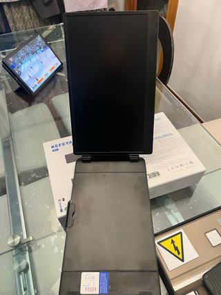 Monitor Portátil KEFEYA S1 14 color negro + funda