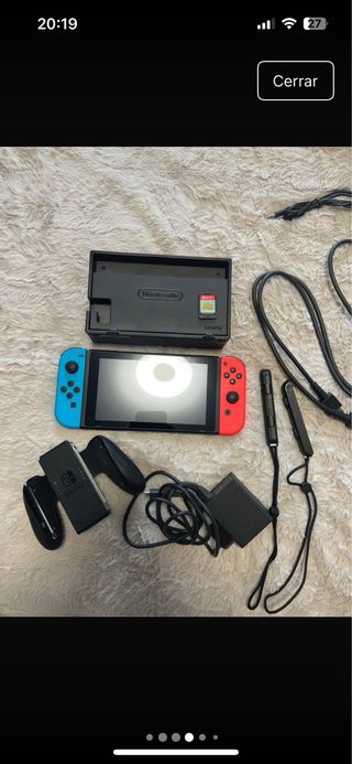 Nintendo Switch Azul/Rojo Impecable