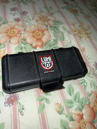 Reloj Luminox Suizo Verde y Plateado