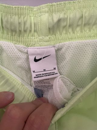 Pantalón Corto Padel Hombre Nike Amarillo