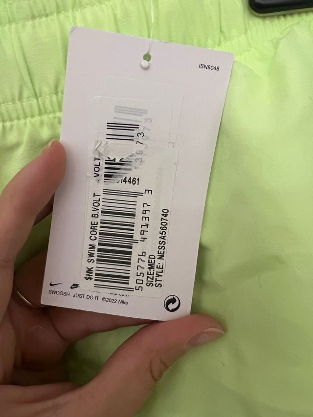 Pantalón Corto Padel Hombre Nike Amarillo