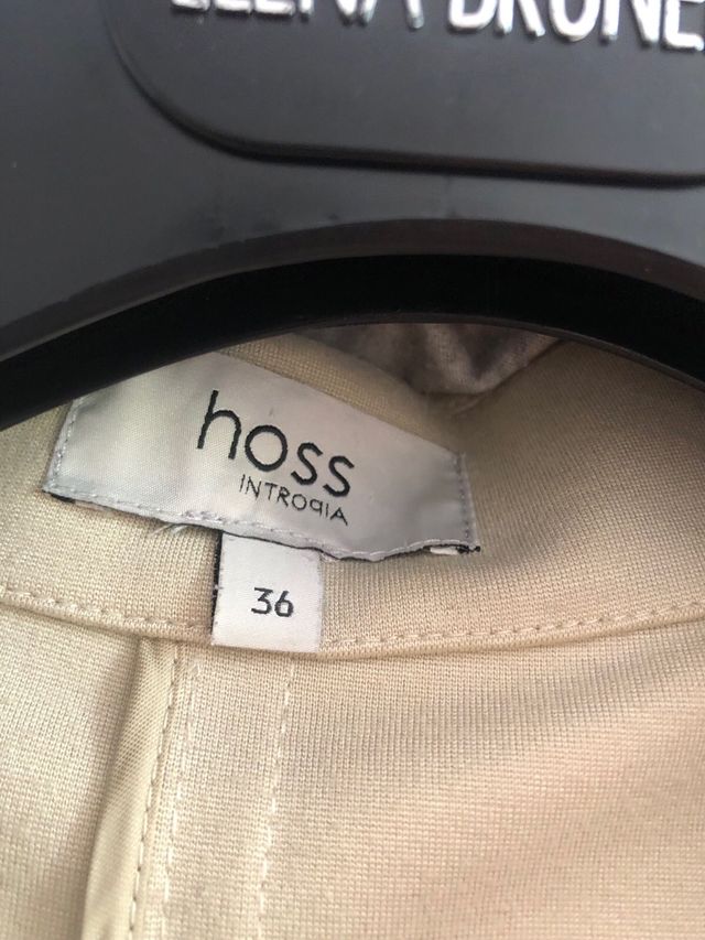 Abrigo Hoss Intropia beige talla 36