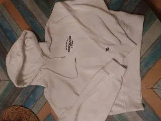 Sudadera Abercrombie & Fitch Blanca