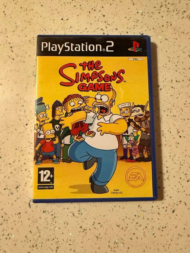 Jogo The Simpsons Game PS2