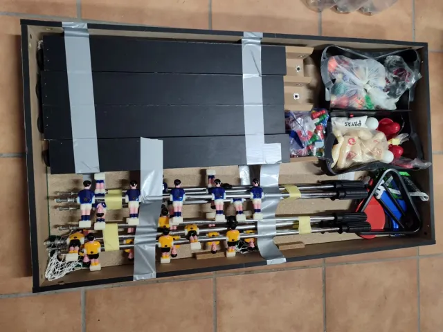 Mesa Multijuegos Futbolín-Hockey-PinPon-Billar