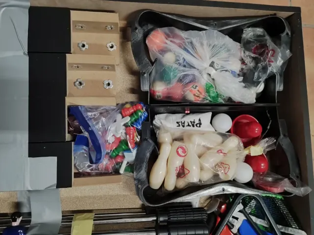 Mesa Multijuegos Futbolín-Hockey-PinPon-Billar